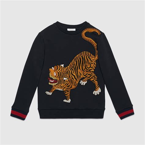 gucci tiger sweaters for winter clothes for kids|gucci tiger button up.